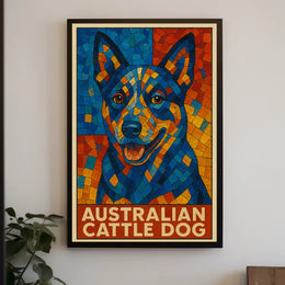 Australian Cattle Dog Art Poster