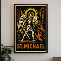 St. Michael The Archangel Poster