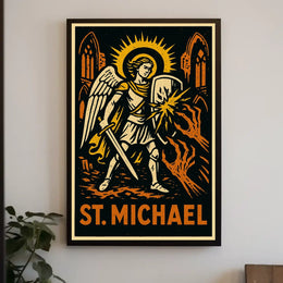 St. Michael The Archangel Poster