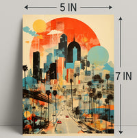 Urban Sunset Poster