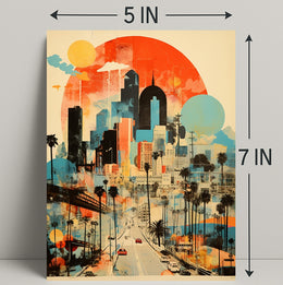 Urban Sunset Poster