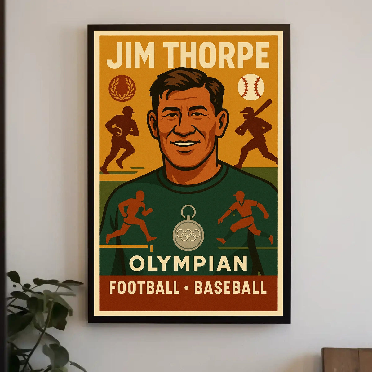 Celebrating Jim Thorpe Poster