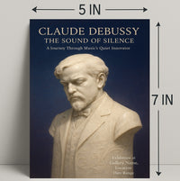 Claude Debussy The Sound of Silence Poster PosterGoat
