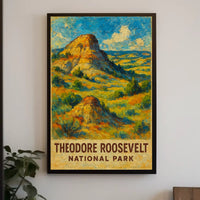 Theodore Roosevelt National Park Poster