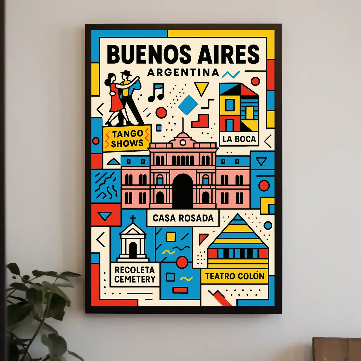 Discover Buenos Aires Poster