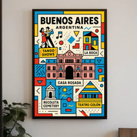 Discover Buenos Aires Poster