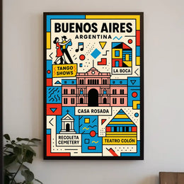 Discover Buenos Aires Poster