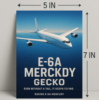 E-6A Mercury - Aviation Marvel Poster PosterGoat