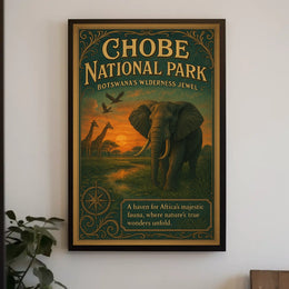 Chobe National Park Botswanas Wilderness Jewel Poster