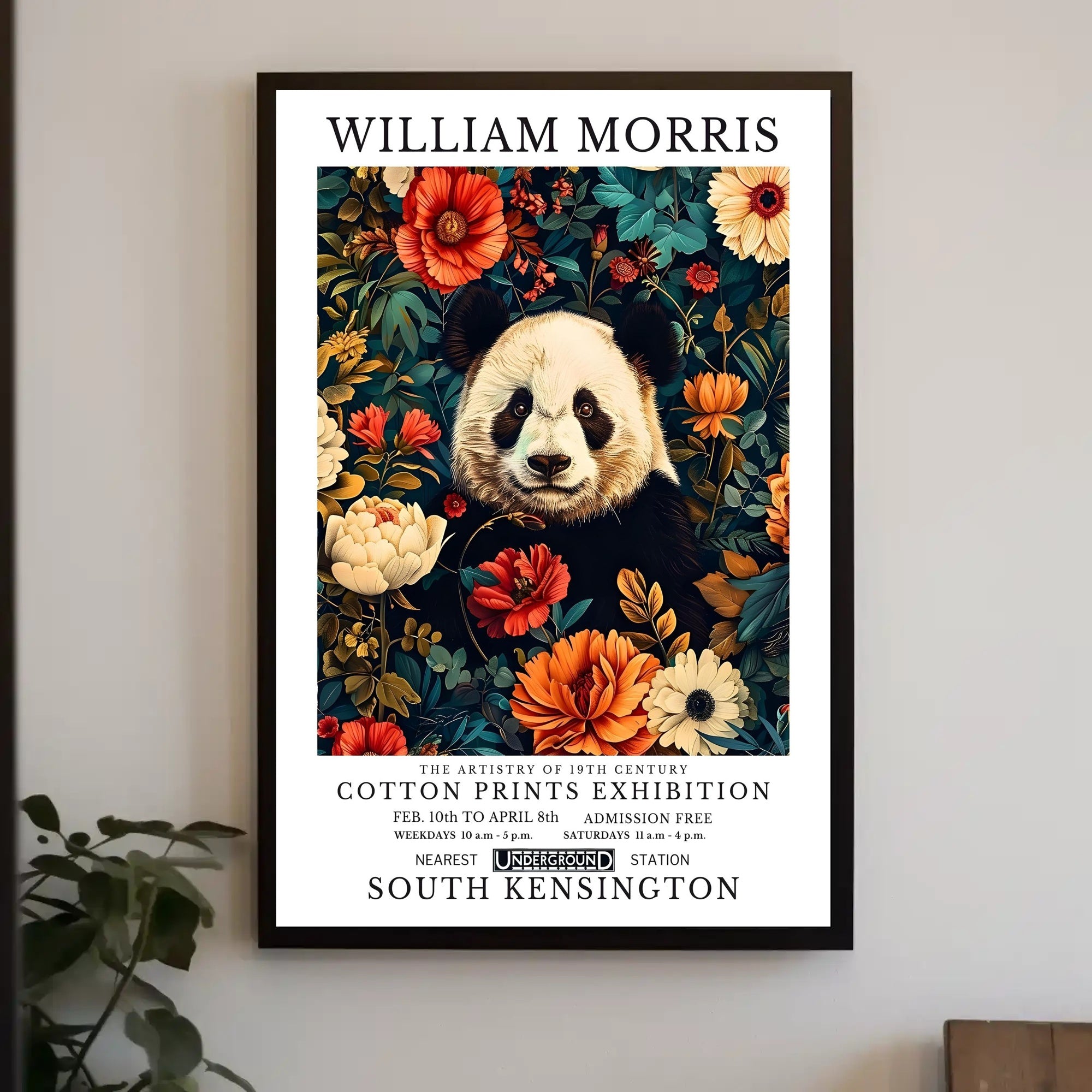 Cotton Prints Exhibition Poster: Cultural or Heritage Poster