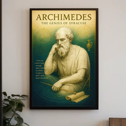 Archimedes The Genius Of Syracuse Poster