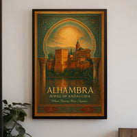 Alhambra Jewel of Andalusia Poster