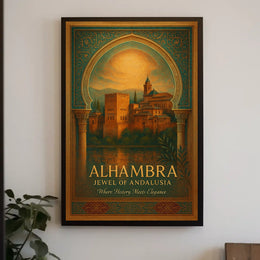 Alhambra Jewel of Andalusia Poster