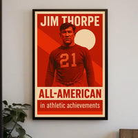 Jim Thorpe All-American Poster