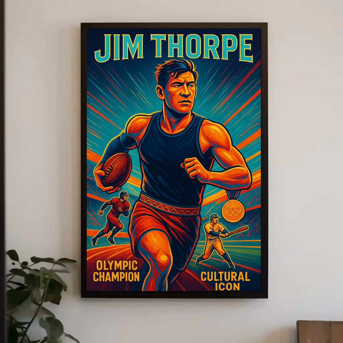 Jim Thorpe A Legacy of Excellence Jim Thorpe Poster