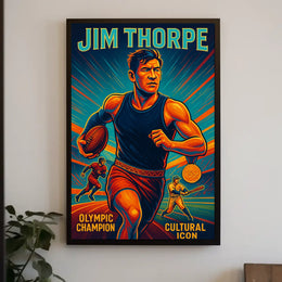 Jim Thorpe A Legacy of Excellence Jim Thorpe Poster