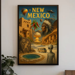 New Mexico Wonders Poster