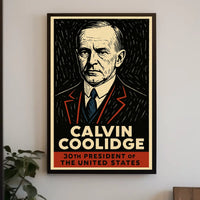 Calvin Coolidge 30th President Poster