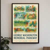 George Washington Memorial Parkway Poster