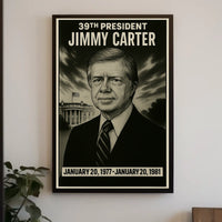 Jimmy Carter 39Th President Poster