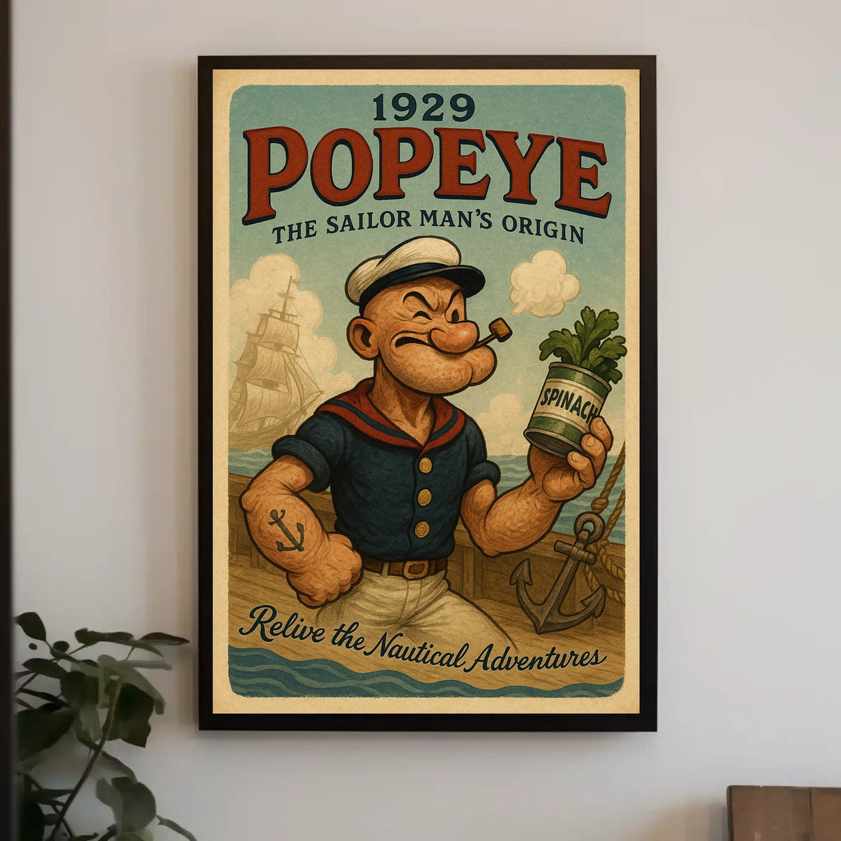 Popeye 1929 Art Poster POP-47