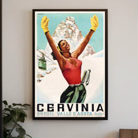 Cervinia Adventure Poster