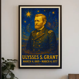 Ulysses S. Grant Presidential Tenure Poster