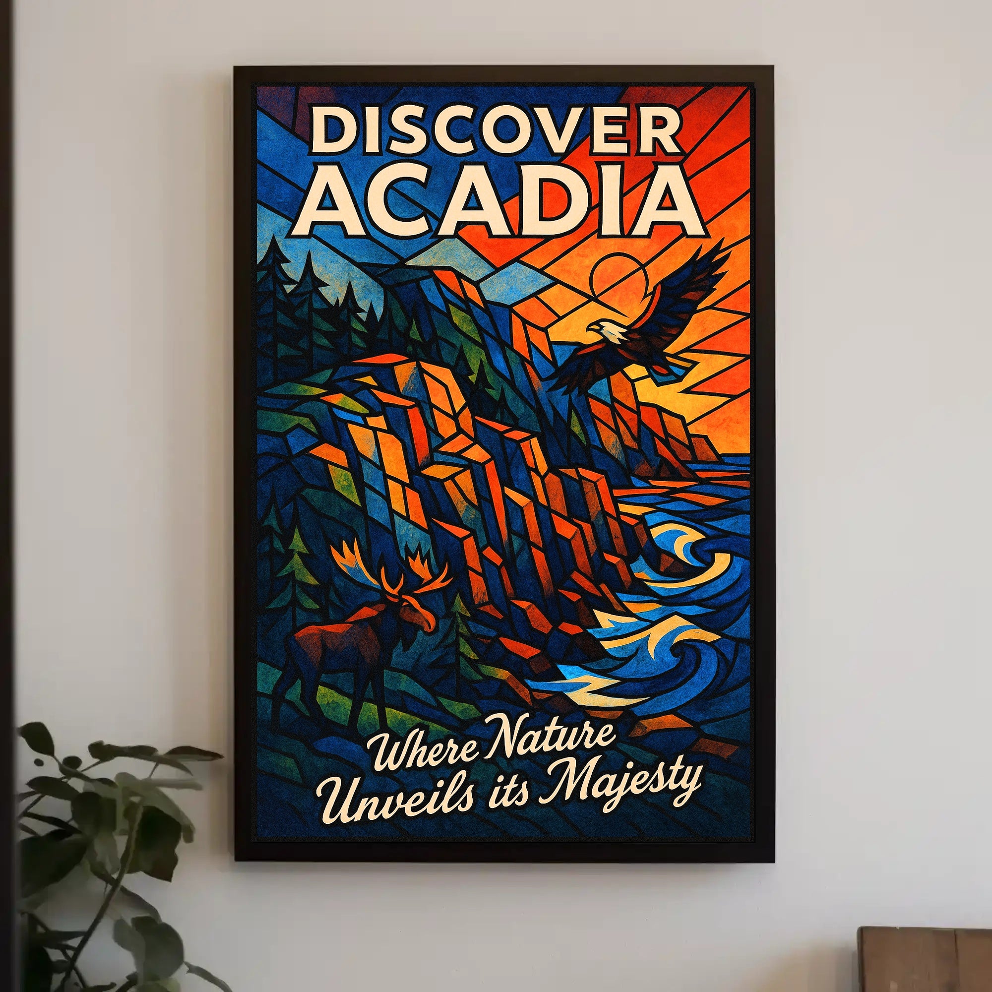 Discover Acadia Poster