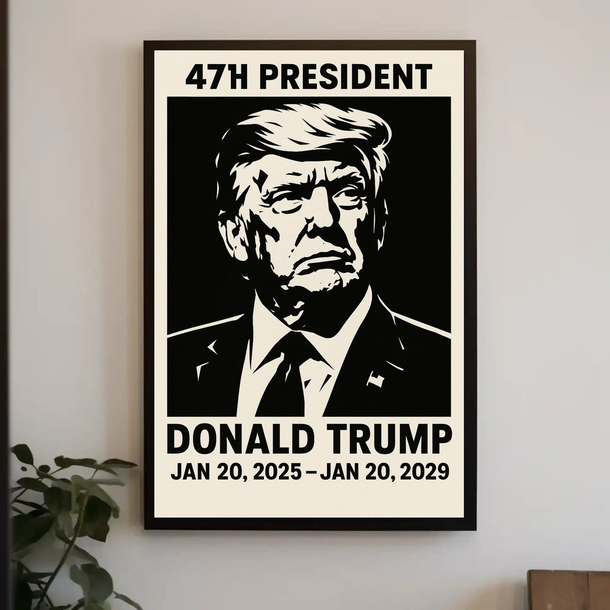Donald Trump 47th President Poster