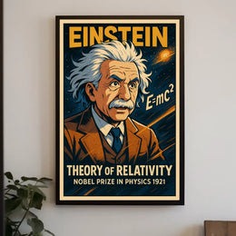 Einstein Theory Of Relativity Poster