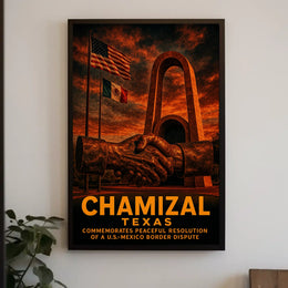 Chamizal Peace Memorial Poster