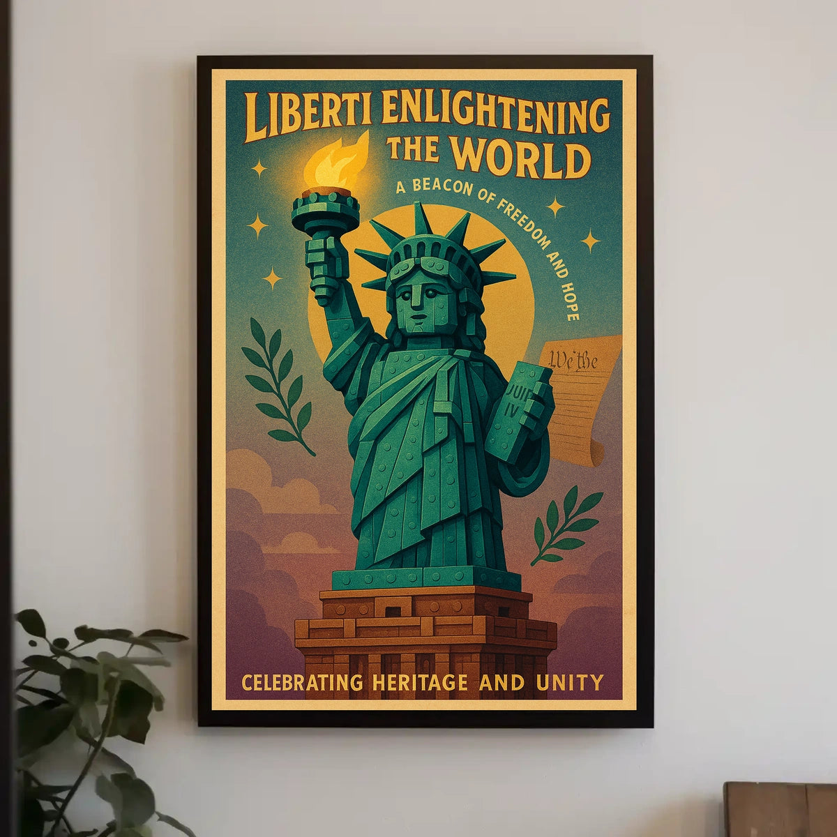 Liberty Enlightening the World Cultural or Heritage Poster