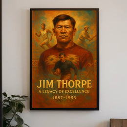 Celebrating Jim Thorpe A Sporting Legend Jim Thorpe Poster