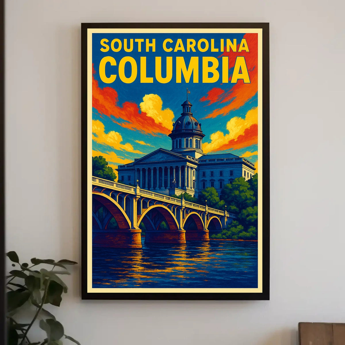 Columbia, South Carolina Poster