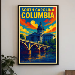 Columbia, South Carolina Poster