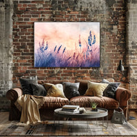 Serene Nature-Inspired Watercolor Landscape Art Poster