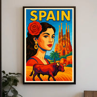 Vibrant Spain Poster