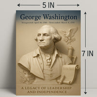 George Washington 1st President Poster PosterGoat