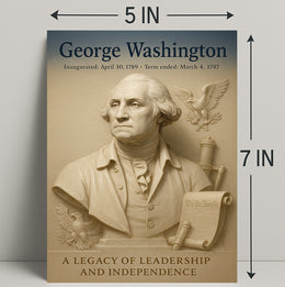 George Washington 1st President Poster PosterGoat