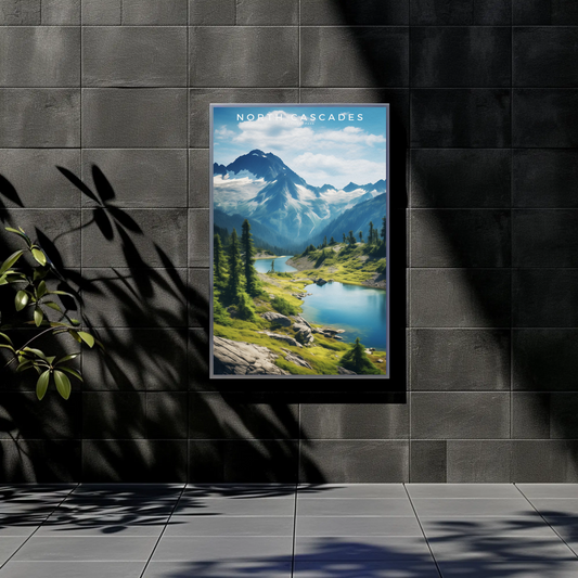 North Cascades National Park Poster