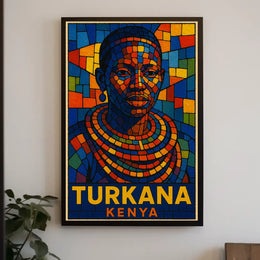 Turkana Kenya Poster