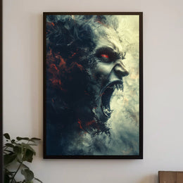 Fiery Fury Poster PosterGoat