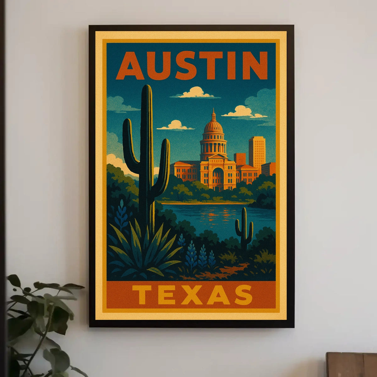 Austin, Texas Scenic Poster