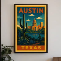 Austin, Texas Scenic Poster