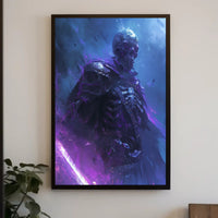 Mystic Skeleton Warrior in Fantasy or Mythology Poster PosterGoat