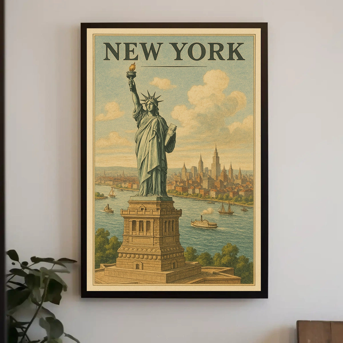 Iconic New York Poster