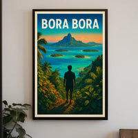 Escape To Bora Bora Poster