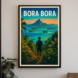 Escape To Bora Bora Poster