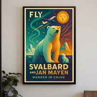 Explore Svalbard And Jan Mayen Poster