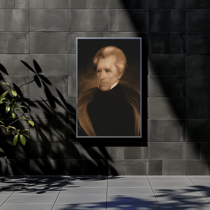 Andrew Jackson 7th President Sepia Photo